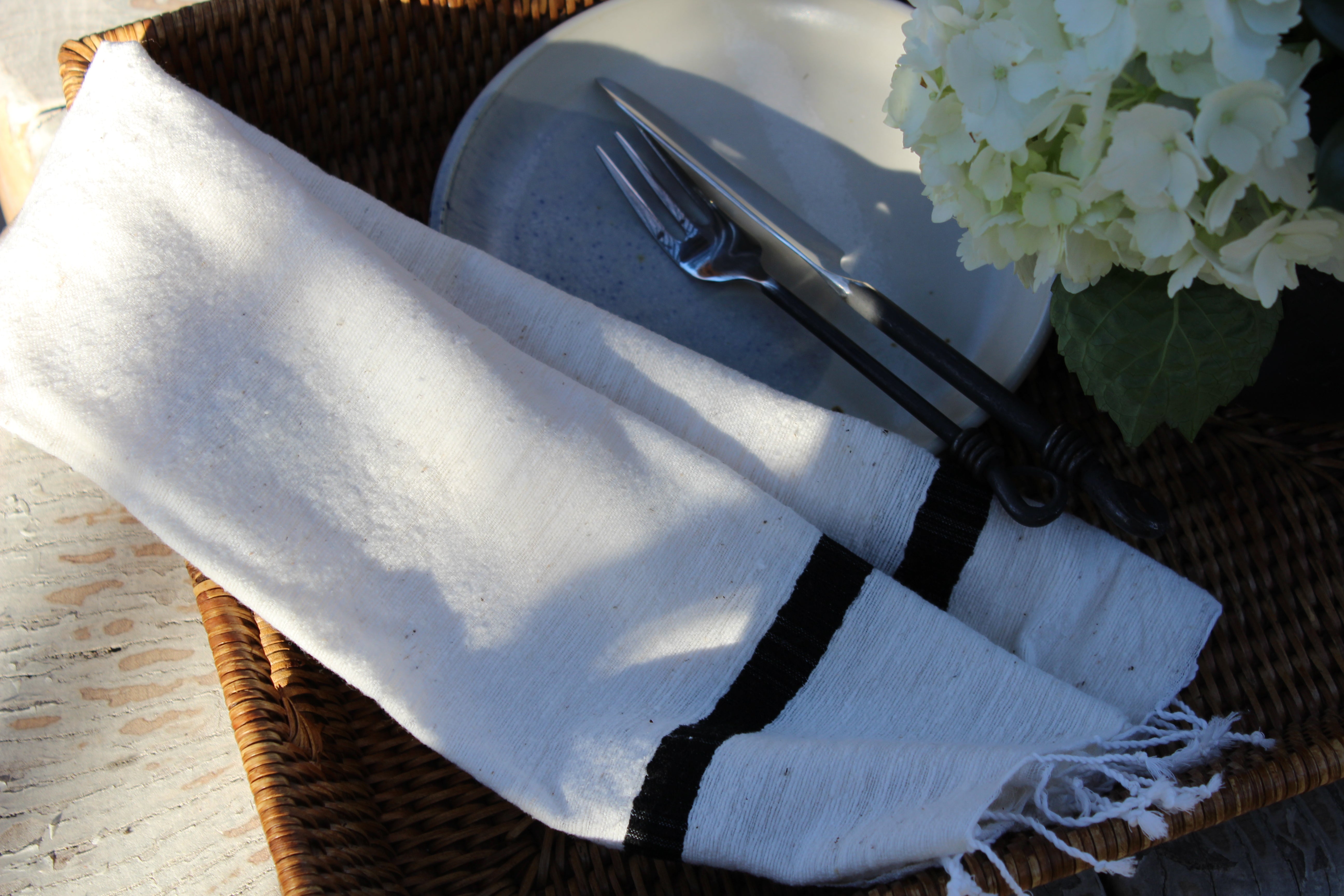 Woven kitchen towel/hand towel